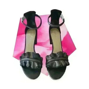 Kenneth Cole REACTION Women's Rise Ruffle Dress Sandal Size 9.5